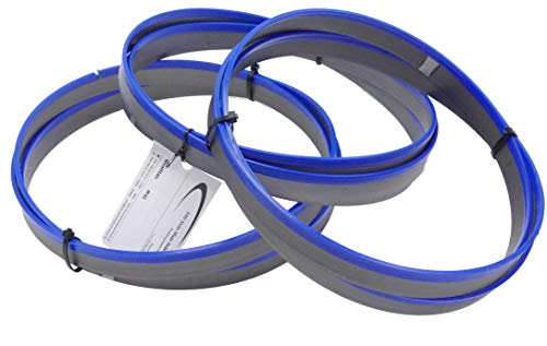 SMI 3er SET Bandsägeblatt Bi-Metall M42 Abmessung 3660 x 27 x 0,90 mm 5/8 ZpZ z.B. für Forte, Dais + Partner, FMB, MEBA Sägeband SMI 3er SET Bandsägeblatt Bi-Metall M42 Abmessung 3660 x 27 x 0,90 mm 5/8 ZpZ z.B. für Forte, Dais + Partner, FMB, MEBA Sägeband von SMI Swiss Made Industries GmbH