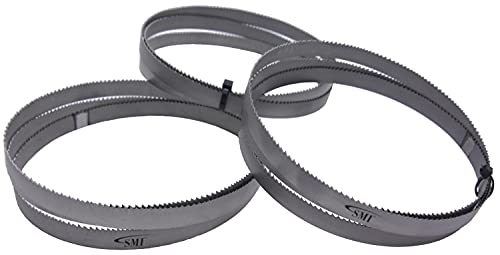 SMI 3er SET Bandsägeblatt Bi-Metall M42 Abmessung 1638 x 13 x 0,65 mm 6/10 ZpZ z.B. für Optimum, Epple, Holzmann, Bernardo SMI 3er SET Bandsägeblatt Bi-Metall M42 Abmessung 1638 x 13 x 0,65 mm 6/10 ZpZ z.B. für Optimum, Epple, Holzmann, Bernardo von SMI Swiss Made Industries GmbH