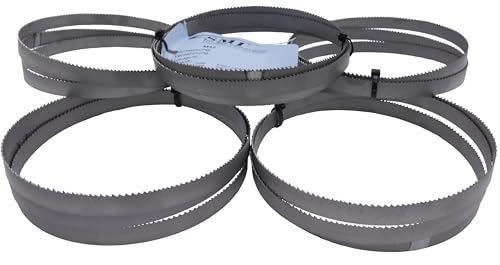 SMI 5er SET Bandsägeblatt Bi-Metall M42 Abmessung 1140 x 13 x 0,65 mm 14/18 ZpZ kompatibel mit z.B. Güde MBS 105 V, Scheppach MBS 1200, Parkside PMB 1100 B2, Sägeblatt Sägeband von SMI Swiss Made Industries GmbH