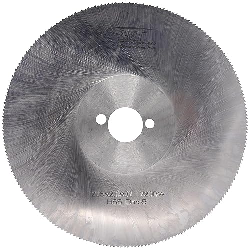SMI Metall-Kreissägeblatt Hss DMO5 225 x 1,9 x 32 mm 120 Zähne Sägeblatt Kreissägeblatt Metallsägeblatt passend für Rohrsägen von Rems und Roller von SMI Swiss Made Industries GmbH