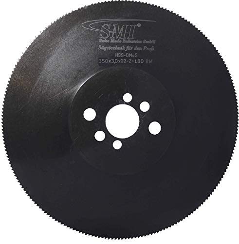 SMI Metall-Kreissägeblatt Hss DMO5 350 x 3,0 x 32 mm 180 Zähne Sägeblatt Kreissägeblatt Metallsägeblatt von SMI Swiss Made Industries GmbH