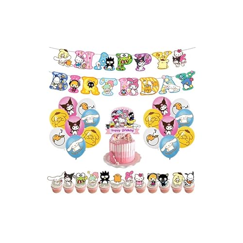 Deko Geburtstag Kindergeburtstag Deko Geburtstag Deko Luftballons Geburtstag Luftballons Deko Kuchen TopperGeburtstag Girlande von SMLHPARTY