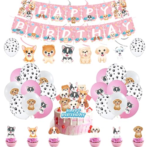 Haustier Hund Geburtstag Deko Dog Kindergeburtstag Deko Welpen Geburtstag Luftballons Haustier Hunde Luftballons Deko Pet Dog Kuchen Topper Welpen Geburtstag Girlande Hunde Spiral Dekorationen Haustier Hund Geburtstag Deko Dog Kindergeburtstag Deko Welpen Geburtstag Luftballons Haustier Hunde Luftballons Deko Pet Dog Kuchen Topper Welpen Geburtstag Girlande Hunde Spiral Dekorationen von SMLHPARTY