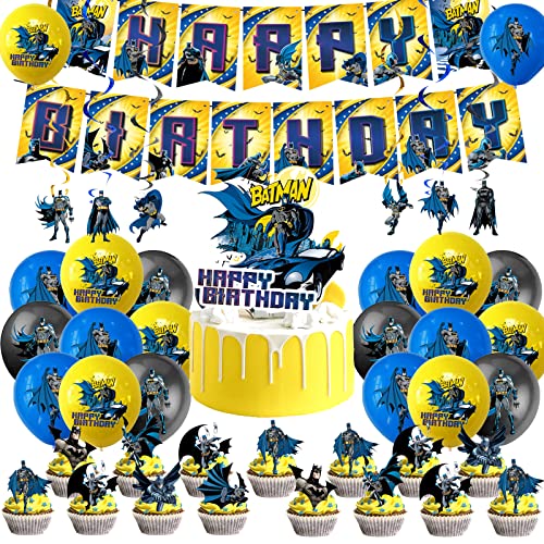 SMLHPARTY Cartoon Geburtstag Luftballons und Girlande Hängen Wirbel Deko in Blau SMLHPARTY Cartoon Geburtstag Luftballons und Girlande Hängen Wirbel Deko in Blau von SMLHPARTY