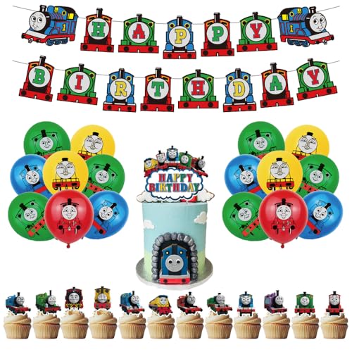 Thomas Lokomotive Kindergeburtstag Thomas And Friends Geburtstag Deko Thomas Luftballons Geburtstag Thomas Luftballons Deko Thomas Train Kuchen Topper Thomas Und Seine Freunde Geburtstag Girlande von SMLHPARTY