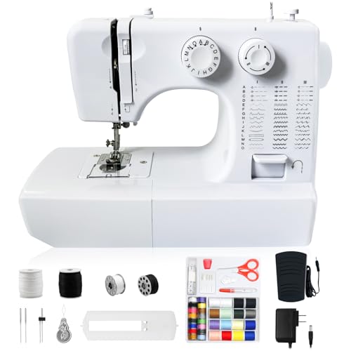 SMOCTAR Nähmaschine für Anfänger,45 Stichprogrammen kleine nähmaschinen Mini Sewing Machine, Elektrische Nähmaschine mit Fußpedal & Nähset SMOCTAR Nähmaschine für Anfänger,45 Stichprogrammen kleine nähmaschinen Mini Sewing Machine, Elektrische Nähmaschine mit Fußpedal & Nähset von SMOCTAR