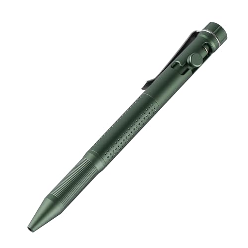 SMOOTHERPRO Bolt Action Aluminium-Stift | Kugelschreiber und Bleistift in einem mit Graphitlegierungsspitze, einziehbarem Drehdesign | Kompatibel mit Parker-Mine | für Büro-Skizzen (APG03) | Grün von SMOOTHERPRO
