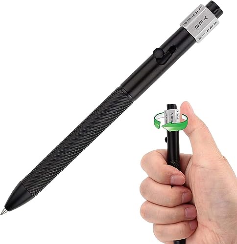 SMOOTHERPRO Kugelschreiber Fidget Spinner Pen Kompatibel mit Pilot G2 Minen für Geschenke Business EDC Büro Farbe Schwarz (FSM648) von SMOOTHERPRO