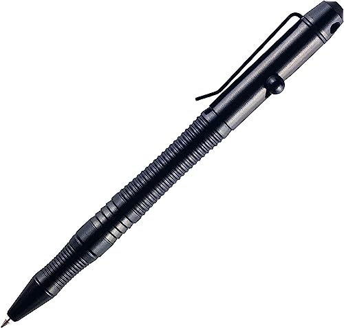 SMOOTHERPRO Kugelschreiber Bolt Action Edelstahl Stift Kompatibel mit Pilot G2 Minen für Büro Schule Business Farbe schwarz (TG205) von SMOOTHERPRO