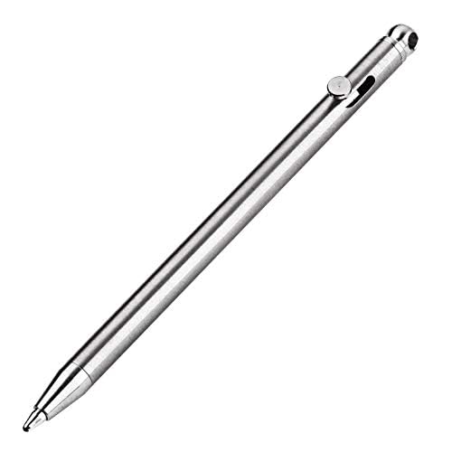 SMOOTHERPRO Mini-Titan-Kugelschreiber kompatibel mit Fisher SU-Mine mit Schlüsselring für Backup-Anhänger Arbeit EDC Business Natur (KT209) von SMOOTHERPRO