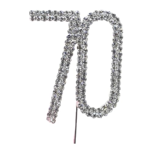 Kuchen Zahlen Deko 11.5 * 4.5cm Diamantenes Cake Topper Kuchen Hochzeitstag Tortenaufsatz Glitzer Silber Metall Strass Tortendeko für Jeden Alters Hochzeit Jahrestag Geburtstagsfeiern Kuchen Zahlen Deko 11.5 * 4.5cm Diamantenes Cake Topper Kuchen Hochzeitstag Tortenaufsatz Glitzer Silber Metall Strass Tortendeko für Jeden Alters Hochzeit Jahrestag Geburtstagsfeiern von SMTCM