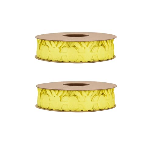 SMTCM Seidenbänder 2 Rollen Oster Ripsbänder Osterei Hase Karotte Band Kaninchen Bastelband für Geschenkverpackungen DIY Zur Dekoration von Osterkörbchen Band Osterbänder Osterbanderolen SMTCM Seidenbänder 2 Rollen Oster Ripsbänder Osterei Hase Karotte Band Kaninchen Bastelband für Geschenkverpackungen DIY Zur Dekoration von Osterkörbchen Band Osterbänder Osterbanderolen von SMTCM