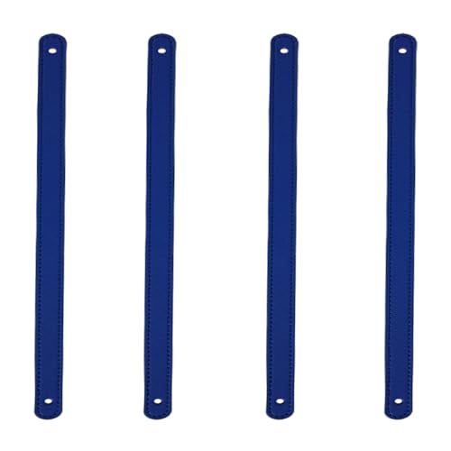 Taschenhenkel 4 Stück PU Leder Taschengriffe Griff Schulterriemen Abnehmbare Unterarmtaschenlasche Ersatz Handtasche Tasche Griff Gurt Ersatz Griffe für Handtasche Geldbörsen Riemen von SMTCM