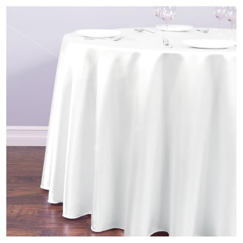 Tischdecke Rund 320cm Pure Farbe Tischtücher Satin Glänzend Tischwäsche Abwaschbar Ornamente Fleckschutz Knitterfreie Tafeldecke Hochzeit Bankett Tisch Cover Tischtuch für Hotel Home Restaurant Tischdecke Rund 320cm Pure Farbe Tischtücher Satin Glänzend Tischwäsche Abwaschbar Ornamente Fleckschutz Knitterfreie Tafeldecke Hochzeit Bankett Tisch Cover Tischtuch für Hotel Home Restaurant von SMTCM
