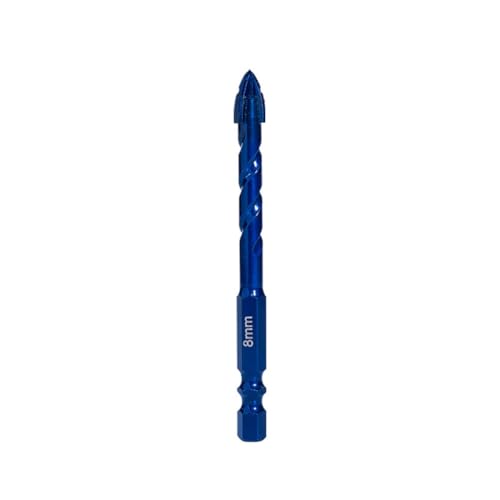 Bohren für Glasfliesen mit Leichtigkeit, 10-teiliges Exzenterbohrer-Set für Profis (8 mm) von SMZhomeone