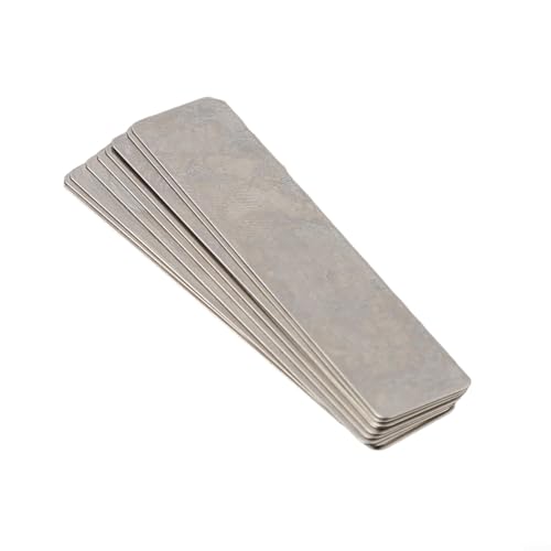 Luft für Kompressor-Ersatzteil, 10 Stück Ventilplatten aus Mangan für Kolbenventile (10 x 46 mm) von SMZhomeone
