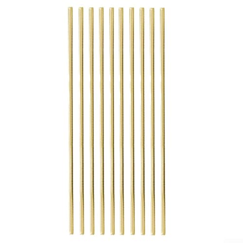 Professionelle Messing-Schweißstäbe, 10-teiliges Set für Oxyacetylen- und WIG/MIG-Schweißprojekte (50 x 1,6 mm) von SMZhomeone