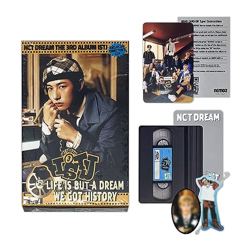 NCT DREAM - 3rd Album [ISTJ] (7DREAM QR Ver. - RENJUN Ver.) Package Box + Image Card + Sticker + QR Card + PhotoCard + Paper Ornament + 2 Pin Button Badges + 4 Extra Photocards von SMent