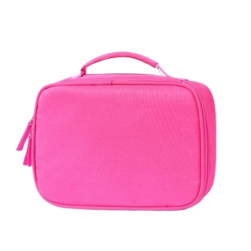 Etui FüR Buntstifte Aufbewahrungstasche for Buntstifte mit 72 Löchern, Farben, großes Fassungsvermögen, Etui, Halter, Schulbedarf, Schreibwaren FüR Die Aufbewahrung Von Buntstiften(72 Holes Rose red) von SNGUOQ