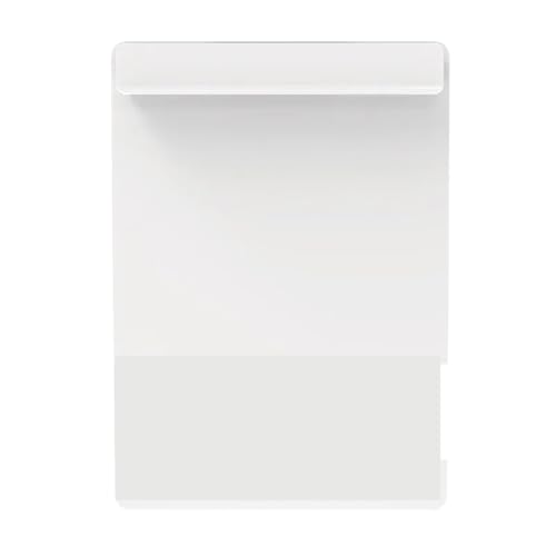 Klemmbretter 2 Stück Zwischenablage, A4-Format, Schreibblock, Dokumentenblock, Papierhalter, Aufbewahrung, Zwischenablage, Aufbewahrungsbox(BLACK) von SNGUOQ