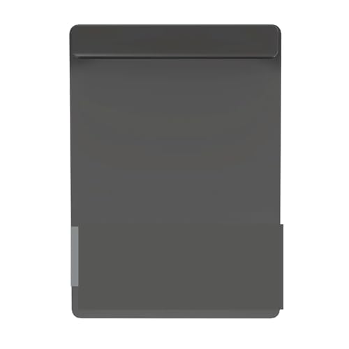 Klemmbretter 2 Stück Zwischenablage, A4-Format, Schreibblock, Dokumentenblock, Papierhalter, Aufbewahrung, Zwischenablage, Aufbewahrungsbox(GREY) von SNGUOQ