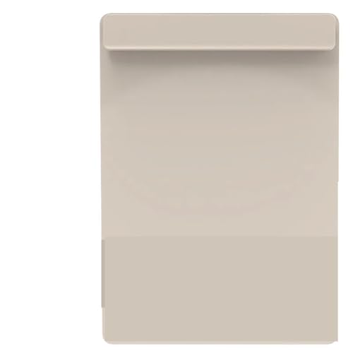Klemmbretter 2 Stück Zwischenablage, A4-Format, Schreibblock, Dokumentenblock, Papierhalter, Aufbewahrung, Zwischenablage, Aufbewahrungsbox(Khaki) von SNGUOQ