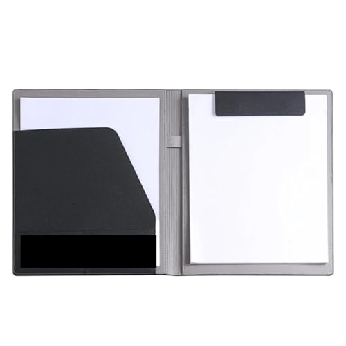 Klemmbretter 2 Stück Zwischenablage, magnetisch, A4, multifunktionaler Zwischenablage-Ordner, Geschäftskonferenz, Besprechung, Dokumentenhalter(Black) von SNGUOQ