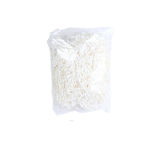Papierschnipsel 100 g buntes, zerkleinertes Knisterpapier, Raffiabast, geschreddertes Konfetti, Füllmaterial for Geburtstagsgeschenkboxen, Hochzeitsfeier, Verpackungsdekor Zur Dekoration(Color 1) von SNGUOQ