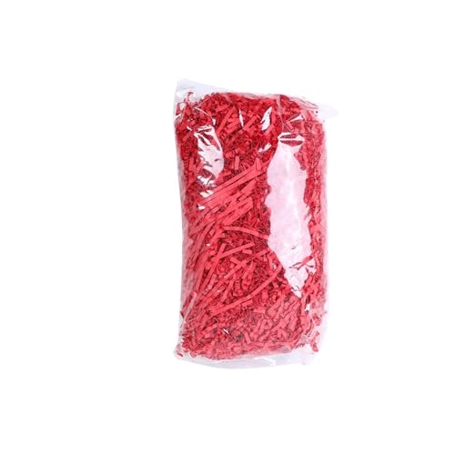 Papierschnipsel 200 g buntes, zerkleinertes Knisterpapier, Raffiabast, geschreddertes Konfetti, Füllmaterial for Geburtstagsgeschenkboxen, Hochzeitsfeier, Verpackungsdekor Zur Dekoration(Color 2) von SNGUOQ
