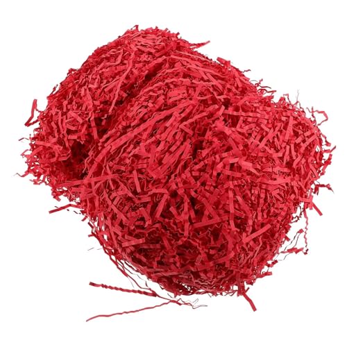 Papierschnipsel 200 g roter Füllstoff for Korbfüller, Geschenkboxen, Papierverpackungen, Hochzeitsdekor, Seidenpapier, Knisterverpackungen, Schachtelfüller Zur Dekoration Papierschnipsel 200 g roter Füllstoff for Korbfüller, Geschenkboxen, Papierverpackungen, Hochzeitsdekor, Seidenpapier, Knisterverpackungen, Schachtelfüller Zur Dekoration von SNGUOQ