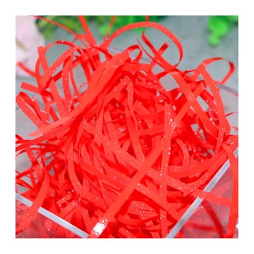 Papierschnipsel 300 g Glitzer, buntes Folienpapier, Raffiabast, helles Konfetti, Geschenkboxen, Verpackungsfüller, Hochzeit, Geburtstag, Party, Gastgeschenke, Dekor Zur Dekoration(Color 15) von SNGUOQ