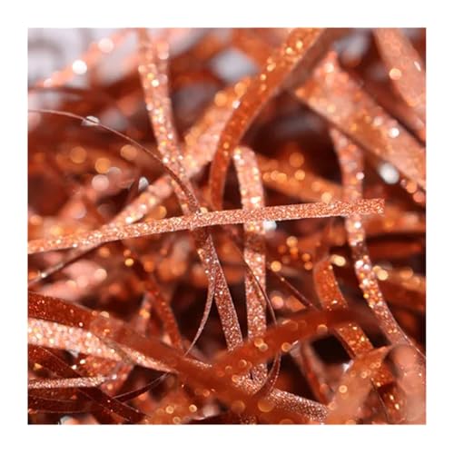 Papierschnipsel 300 g Glitzer, buntes Folienpapier, Raffiabast, helles Konfetti, Geschenkboxen, Verpackungsfüller, Hochzeit, Geburtstag, Party, Gastgeschenke, Dekor Zur Dekoration(Color 4) von SNGUOQ