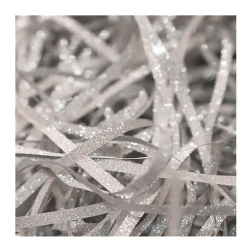 Papierschnipsel 300 g Glitzer, buntes Folienpapier, Raffiabast, helles Konfetti, Geschenkboxen, Verpackungsfüller, Hochzeit, Geburtstag, Party, Gastgeschenke, Dekor Zur Dekoration(Color 5) von SNGUOQ