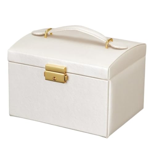 SNHHNSW Box Storage Box Exquisite Doppelschicht leichte Luxus-Halskette Armband Hand Bolder Ohrring Kollektion Box Schmuckschatulle SNHHNSW Box Storage Box Exquisite Doppelschicht leichte Luxus-Halskette Armband Hand Bolder Ohrring Kollektion Box Schmuckschatulle von SNHHNSW
