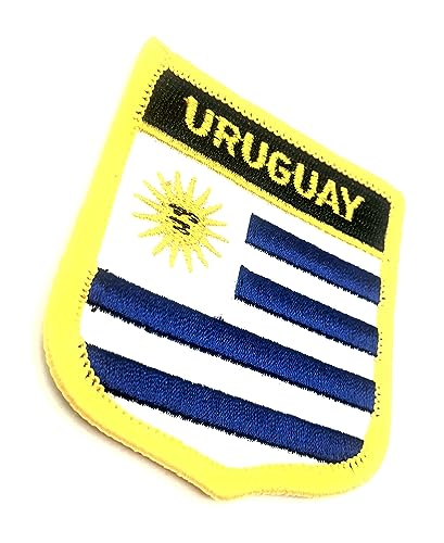 Aufnäher Uruguay Südamerika Flagge zum Aufbügeln bestickter Stoff Aufnäher 1 Stück Aufnäher Uruguay Südamerika Flagge zum Aufbügeln bestickter Stoff Aufnäher 1 Stück von SNS Components
