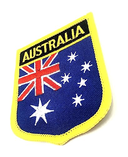 Bestickter Stoff, Australien-Flagge, zum Aufbügeln, 1 Stück Bestickter Stoff, Australien-Flagge, zum Aufbügeln, 1 Stück von SNS Components