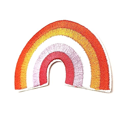 LGBT-Flagge zum Aufbügeln, bestickt, zum Aufnähen, 6,5 cm x 3,8 cm, 1 Stück LGBT-Flagge zum Aufbügeln, bestickt, zum Aufnähen, 6,5 cm x 3,8 cm, 1 Stück von SNS Components