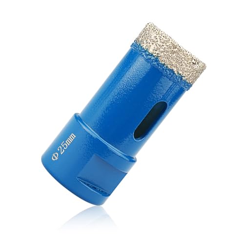 Diamantbohrer, Diamant Bohrkrone 25 mm x M14 Diamant Fliesenbohrer Fliesen Bohrer Glasbohrer Diamantbohrkrone Lochkreissäge für Porzellan Fliese Granit Marmor Fliesen Bohren Diamantbohrer, Diamant Bohrkrone 25 mm x M14 Diamant Fliesenbohrer Fliesen Bohrer Glasbohrer Diamantbohrkrone Lochkreissäge für Porzellan Fliese Granit Marmor Fliesen Bohren von SNSYGN