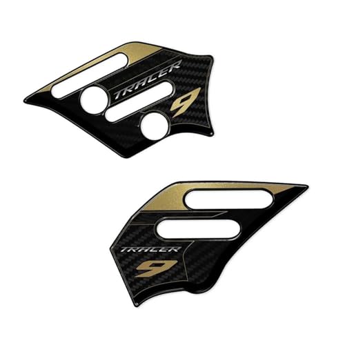 SNWDBH Motorrad-Türschwellenschutzaufkleber Für Y&amaha Tracer 9 Tracer 9GT 2021-2023 Gel-Epoxidharz-Aufkleber-Set(Farbe 1) von SNWDBH