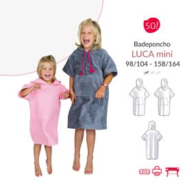 Badeponcho Luca mini von SO Pattern