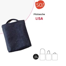 Filztasche Lisa von SO Pattern