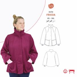 Jacke Frieda von SO Pattern