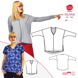 Shirt Olivia von SO Pattern