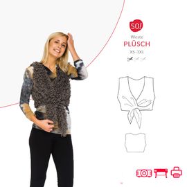 Weste Plüsch von SO Pattern