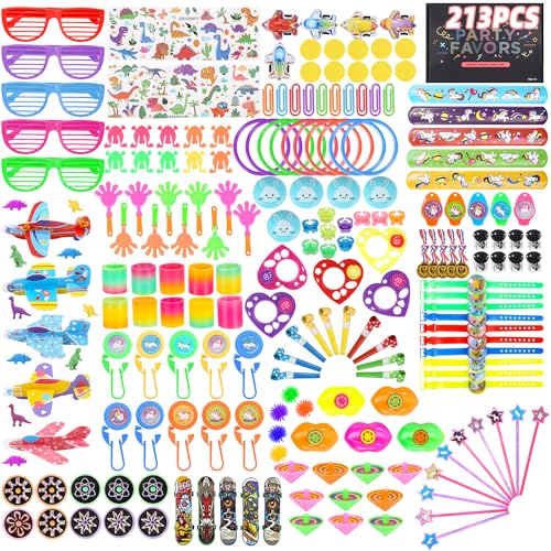 SOBEAU 213 Stück Mitbringsel Kindergeburtstag Gastgeschenke, Mitgebsel Kleinspielzeug Set, Party Spielzeug Mitgebsel Gastgeschenk Kindergeburtstag, Give Aways Kindertagsgeschenke für Mädchen Junge SOBEAU 213 Stück Mitbringsel Kindergeburtstag Gastgeschenke, Mitgebsel Kleinspielzeug Set, Party Spielzeug Mitgebsel Gastgeschenk Kindergeburtstag, Give Aways Kindertagsgeschenke für Mädchen Junge von SOBEAU