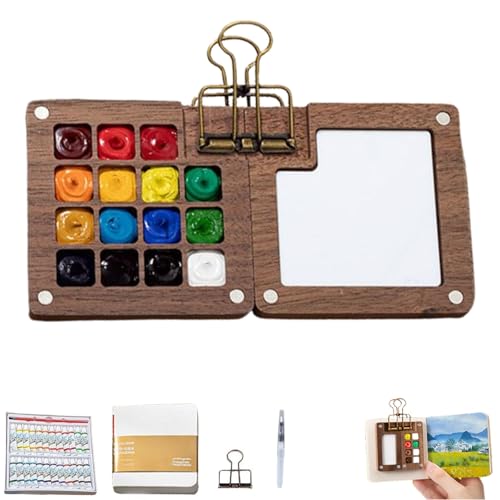 nano palette,Pocket Artist Watercolour Travel Set,mini Watercolour Paint Set Travel,travel Watercolour Set,pocket Watercolour Set,tiny Painting Set,watercolour Paint Palett,Wooden Travel Paint Palette nano palette,Pocket Artist Watercolour Travel Set,mini Watercolour Paint Set Travel,travel Watercolour Set,pocket Watercolour Set,tiny Painting Set,watercolour Paint Palett,Wooden Travel Paint Palette von SOCLING