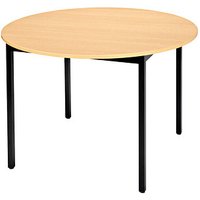 SODEMATUB Mehrzwecktisch buche, schwarz rund, Vierkantrohr schwarz, 110,0 x 110,0 x 74,0 cm SODEMATUB Mehrzwecktisch buche, schwarz rund, Vierkantrohr schwarz, 110,0 x 110,0 x 74,0 cm von SODEMATUB
