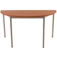 SODEMATUB Mehrzwecktisch kirschbaum, alu halbrund, Vierkantrohr alu, 140,0 x 70,0 x 74,0 cm SODEMATUB Mehrzwecktisch kirschbaum, alu halbrund, Vierkantrohr alu, 140,0 x 70,0 x 74,0 cm von SODEMATUB