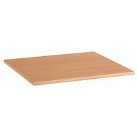 SODEMATUB Tischplatte buche rechteckig 80,0 x 80,0 x 2,5 cm von SODEMATUB