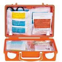 SÖHNGEN Erste-Hilfe-Koffer Quick-CD Schule ohne DIN orange von SÖHNGEN